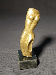 18. Torso, Metall, 15,5x7,5x6 165